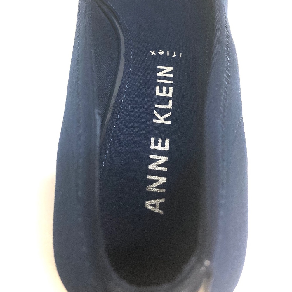 Anne Klein iflex Carlie Navy Dress Shoes - Picture 5 of 9